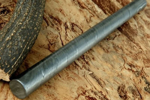 8 Inch Handmade Damascus Steel Round Rod for Rings Guards and Jewelry Making 30 mm by JW SteelCrafts, handmade jewelry detail photo 4