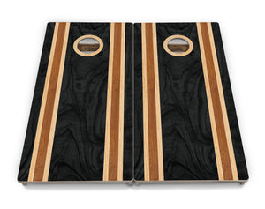 Dark Wood Cornhole Boards - Professional Tournament Series