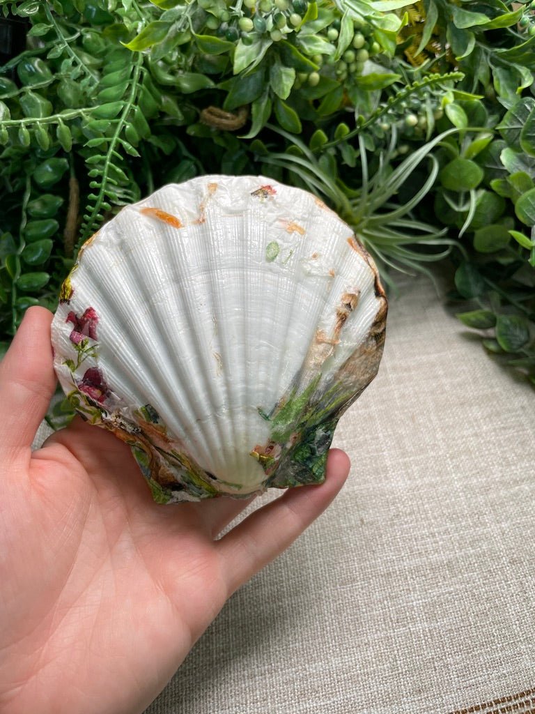 Decoupage Shell detail view by Copper Ashes