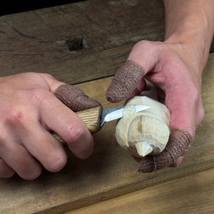 DIY Bird Wood Carving & Painting Kit detail view by Sharky Forged Steel Tools