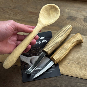DIY Wood Carving Kit – Spoon Making Set for Beginners detail view by Sharky Forged Steel Tools
