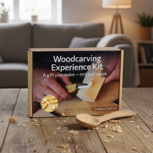 DIY Wood Carving Kit – Spoon Making Set for Beginners by Sharky Forged Steel Tools