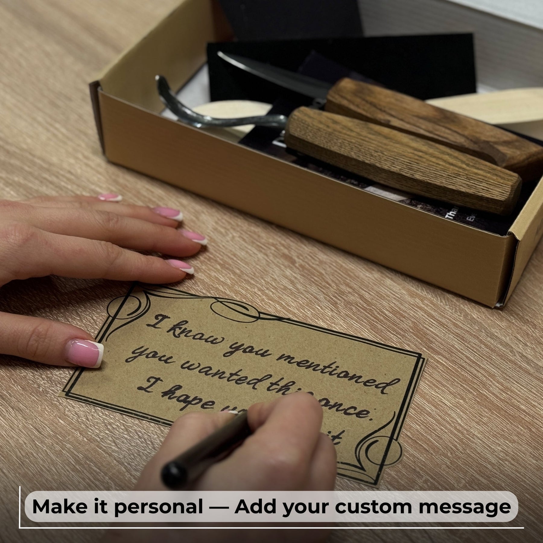 DIY Wood Carving Kit – Spoon Making Set for Beginners detail view by Sharky Forged Steel Tools