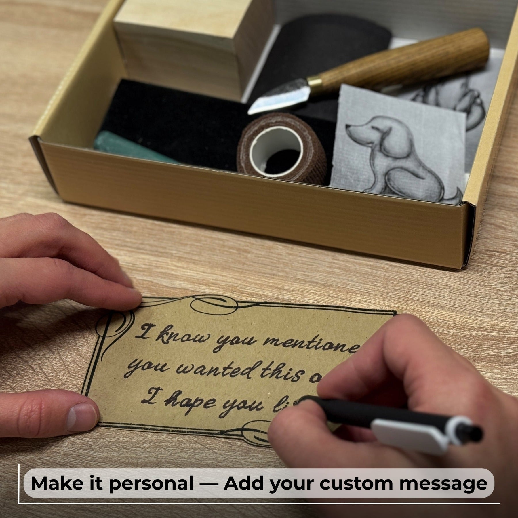 Dog Carving Kit - Complete Starter Whittling Kit for Beginners, Adults, Teens, and Kids detail view by Sharky Forged Steel