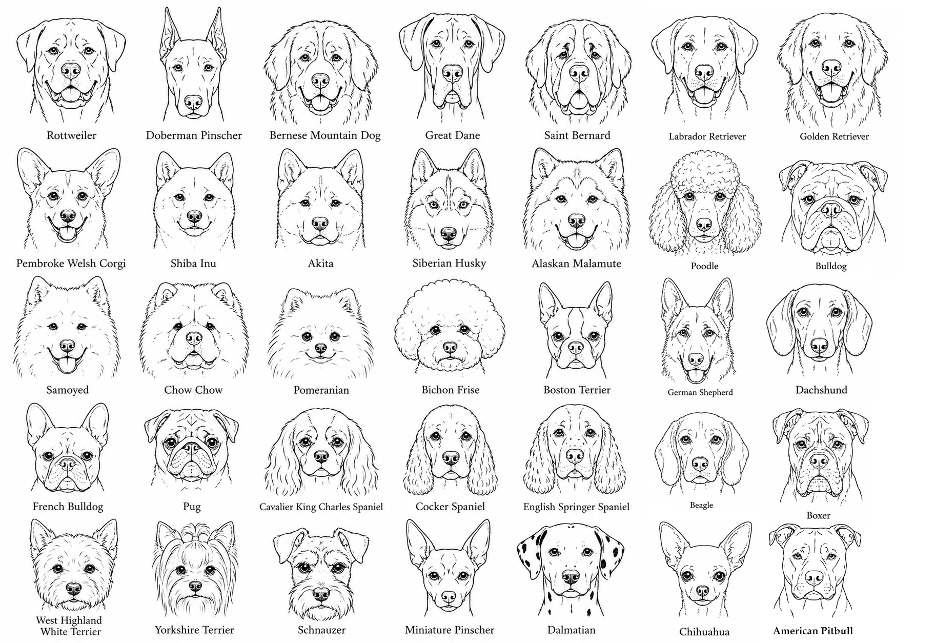 Prodigal Pottery Handmade Ceramic Dog Breed Ornament — product view 2