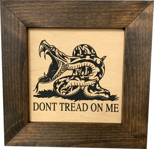 Second Amendment Hidden Gun Safe, 2nd Amendment DONT TREAD ON ME Concealment Shelf by Bellewood Designs, Southern home decor detail photo 4