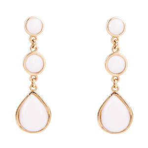 Drops of Pink Opal Earrings by Barse Jewelry