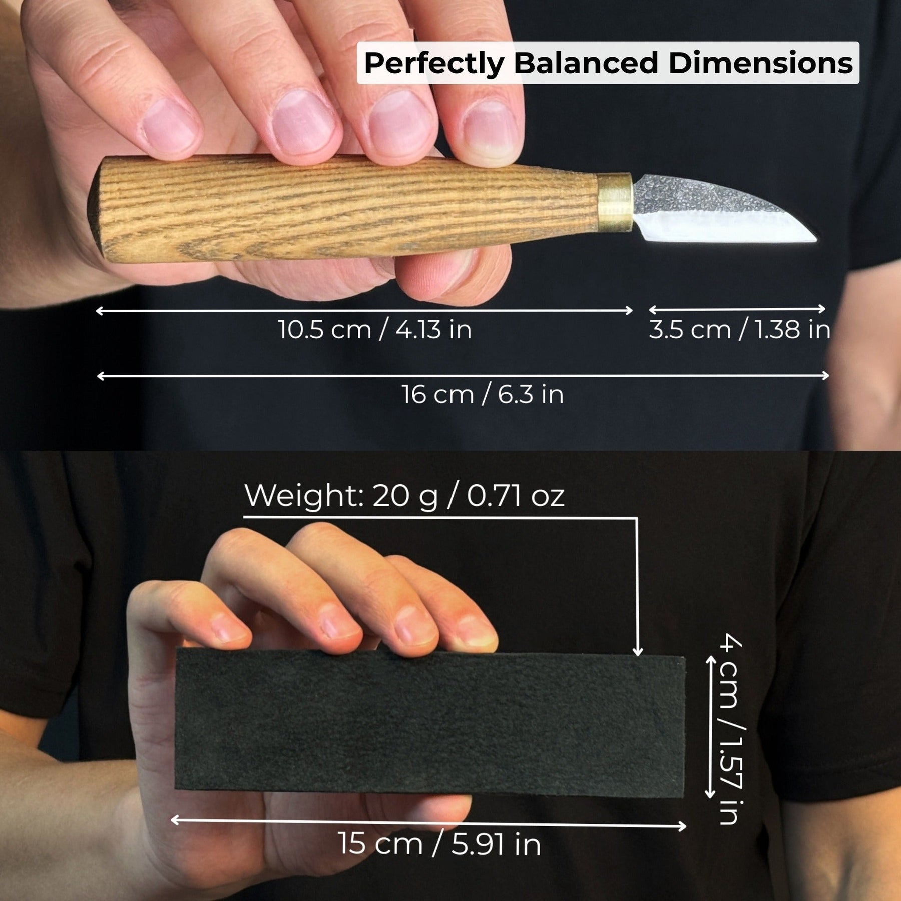 Duck Carving Kit - Complete Starter Whittling Kit for Beginners, Adults, Teens, and Kids detail view by Sharky Forged Steel