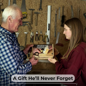 Duck Carving Kit - Complete Starter Whittling Kit for Beginners, Adults, Teens, and Kids detail view by Sharky Forged Steel