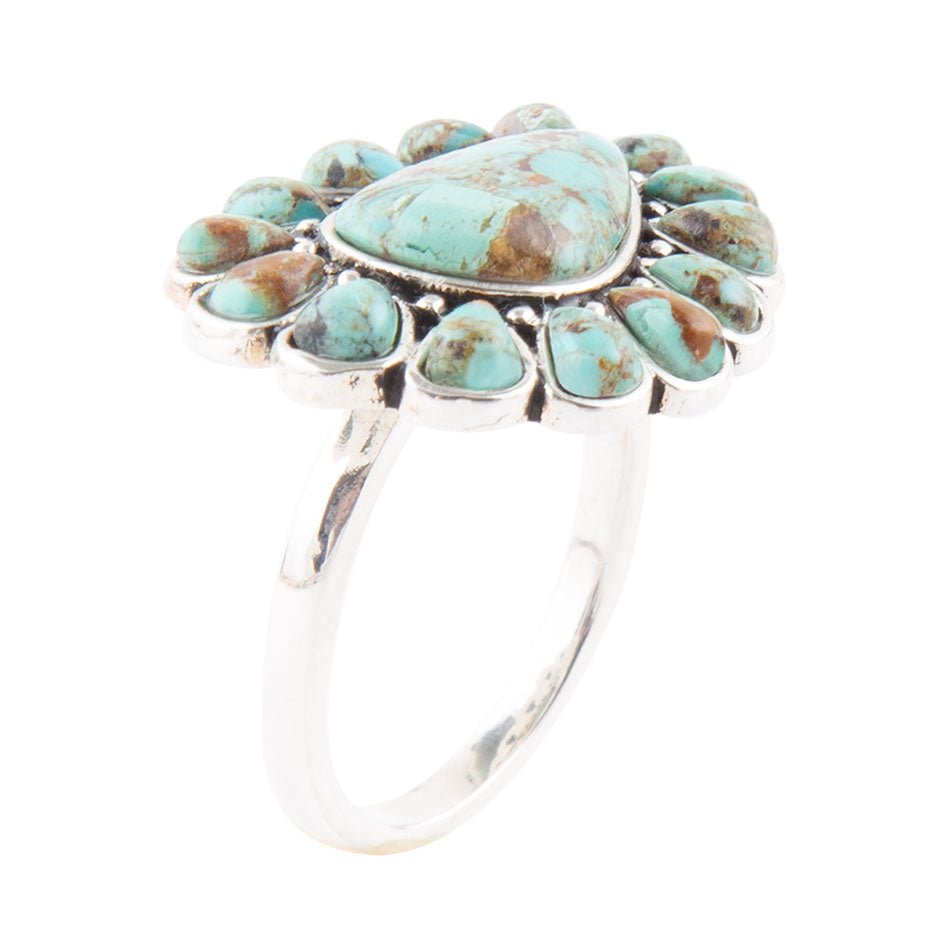 Durango Turquoise Multi-Stone Ring by Barse Jewelry