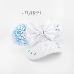 Frozen Visor by Little Ears Boutique, custom hat detail photo 3