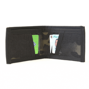 Lieutenant Wallet - Firehose Edition by Recycled Firefighter, handmade leather goods detail photo 9
