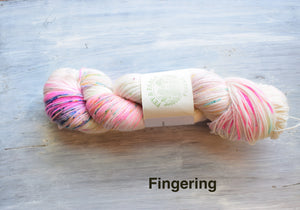 Sugar Crystals detail view 4 by Mountaintop Yarn