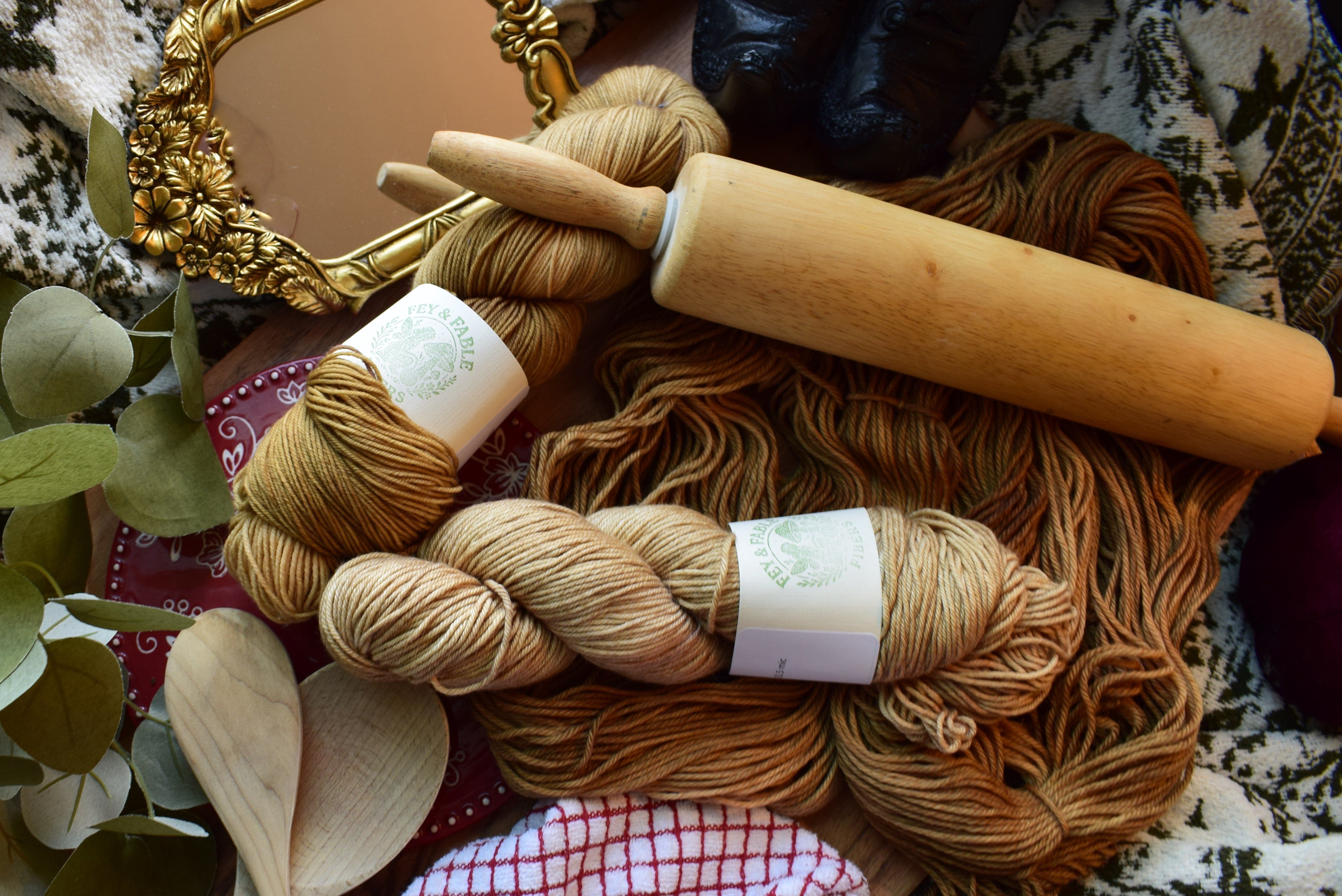 Gingerbread Yarn by Mountaintop Yarn
