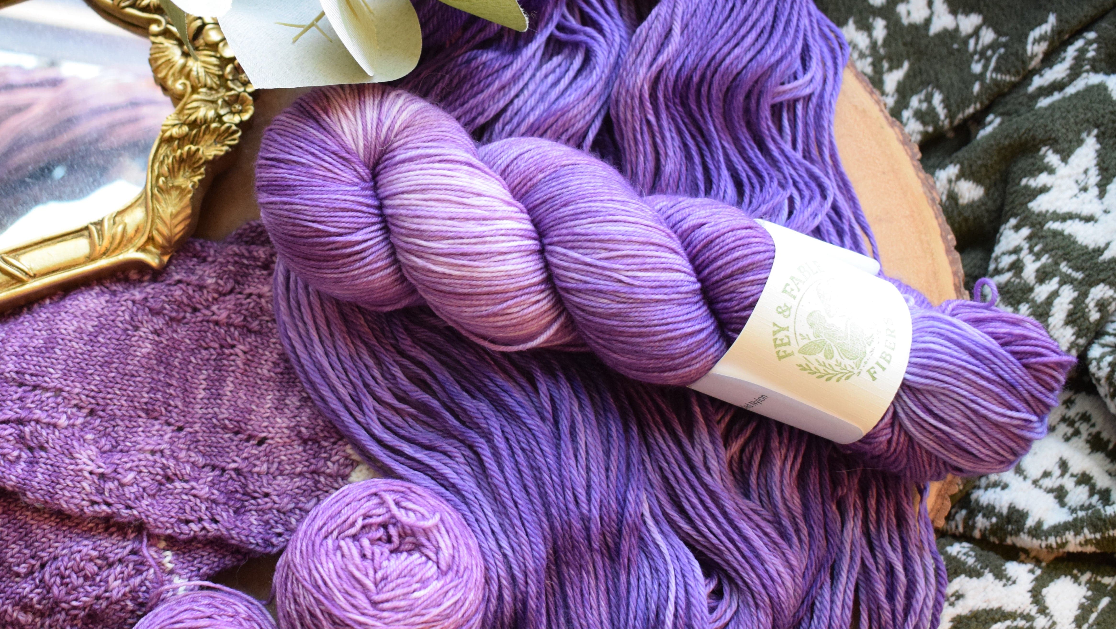 Gumdrop detail view 2 by Mountaintop Yarn