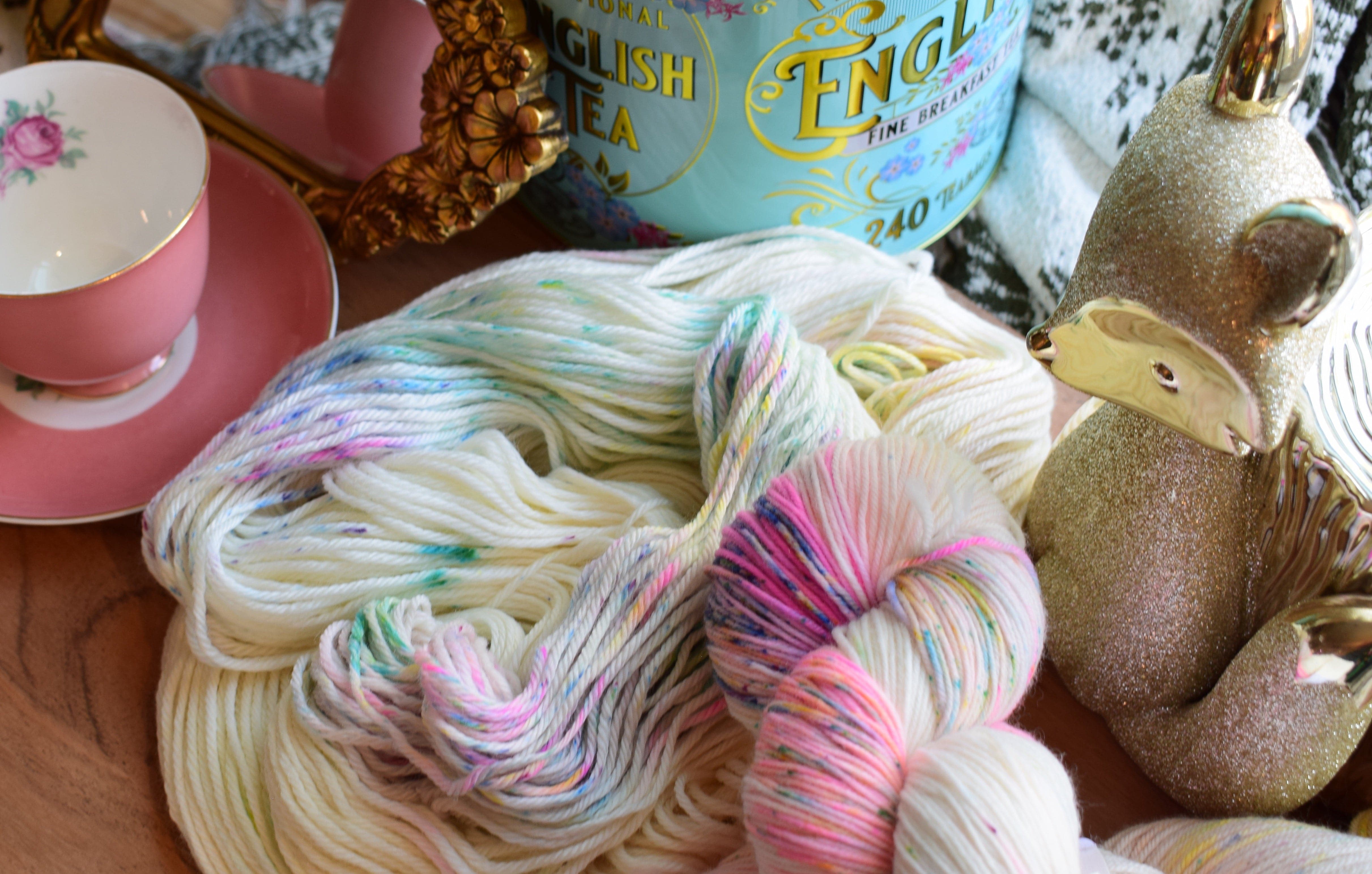 Sugar Crystals detail view 2 by Mountaintop Yarn