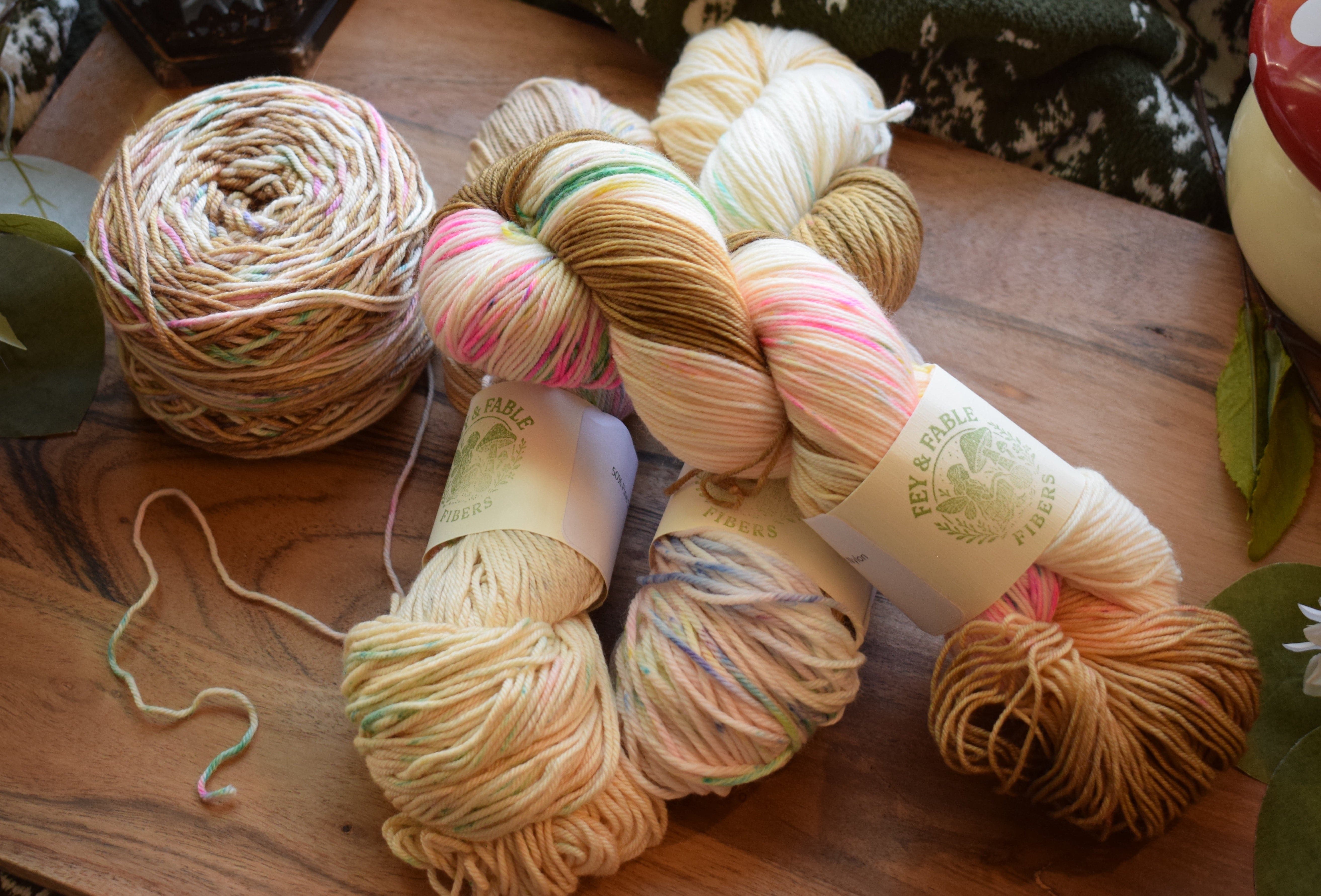 Trickery detail view 2 by Mountaintop Yarn