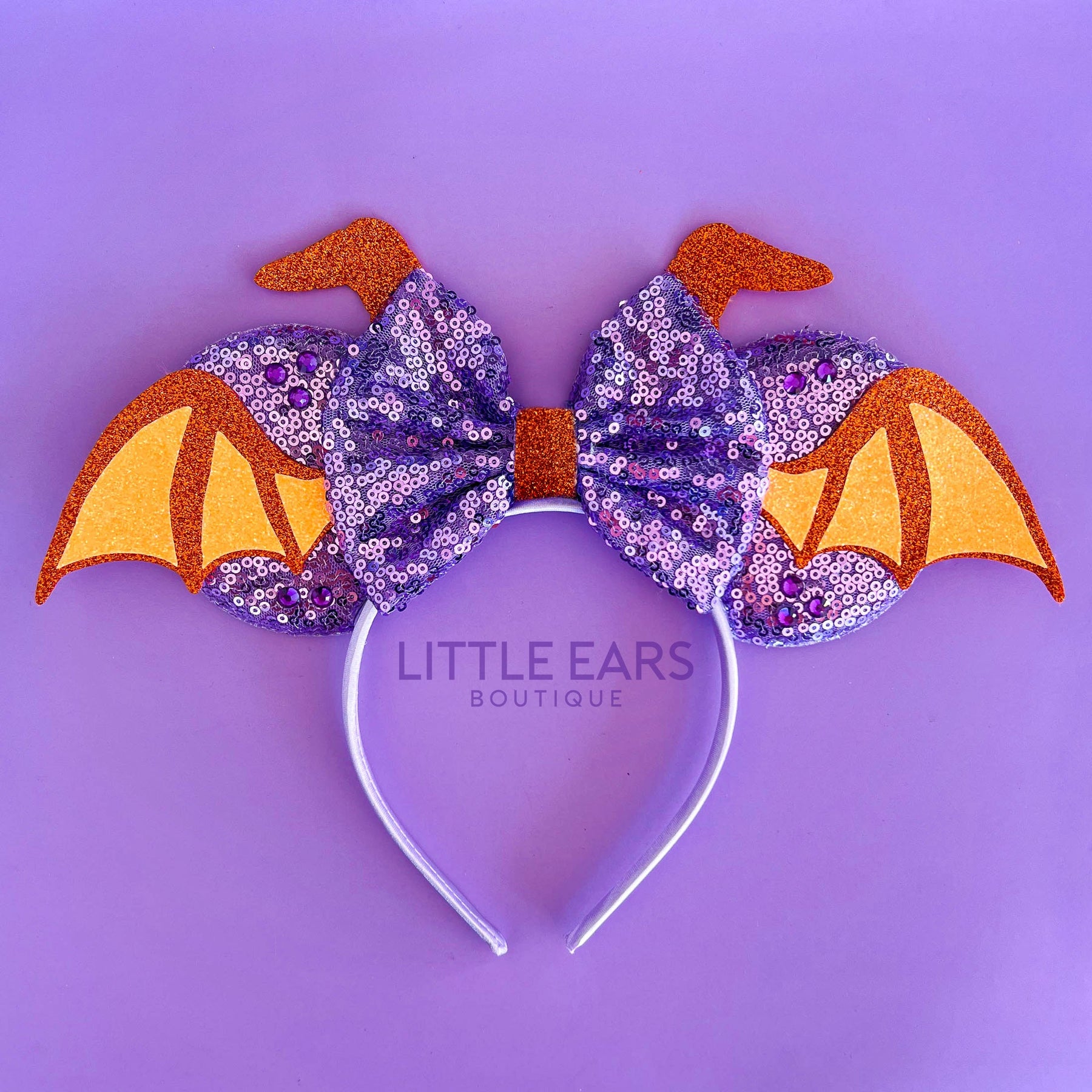 Purple Spark Ears by Little Ears Boutique, 3D printed toy main product photo
