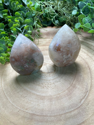 Flower Agate Freeform detail view by Copper Ashes