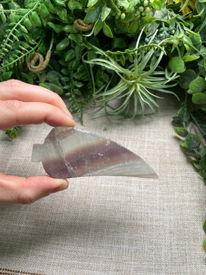 Fluorite Leaf by Copper Ashes