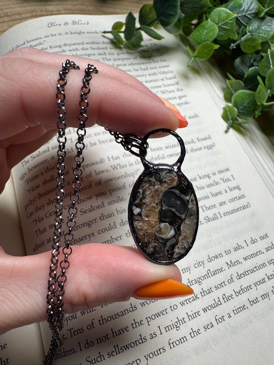 Fossil Necklace by Copper Ashes