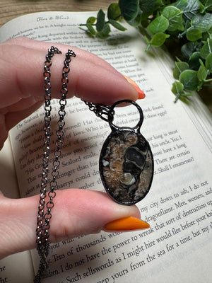 Fossil Necklace by Copper Ashes