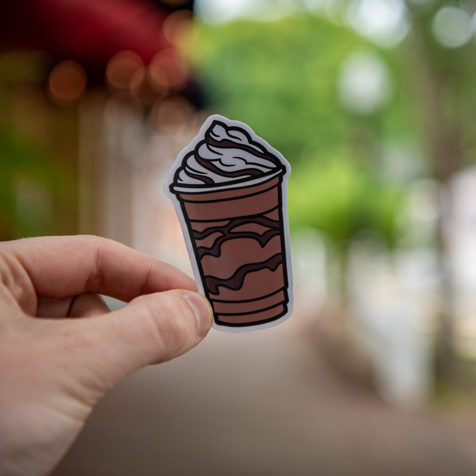 Frappe - Sticker by Still Magnolia, vinyl decal main product photo