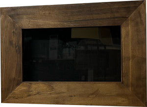 Wall Mounted Pistol Display Case - Handcrafted Gun Cabinet with Magnetic Lock for Secure Storage - Quick Access Gun Display Case with Mount & Customiz by Bellewood Designs
