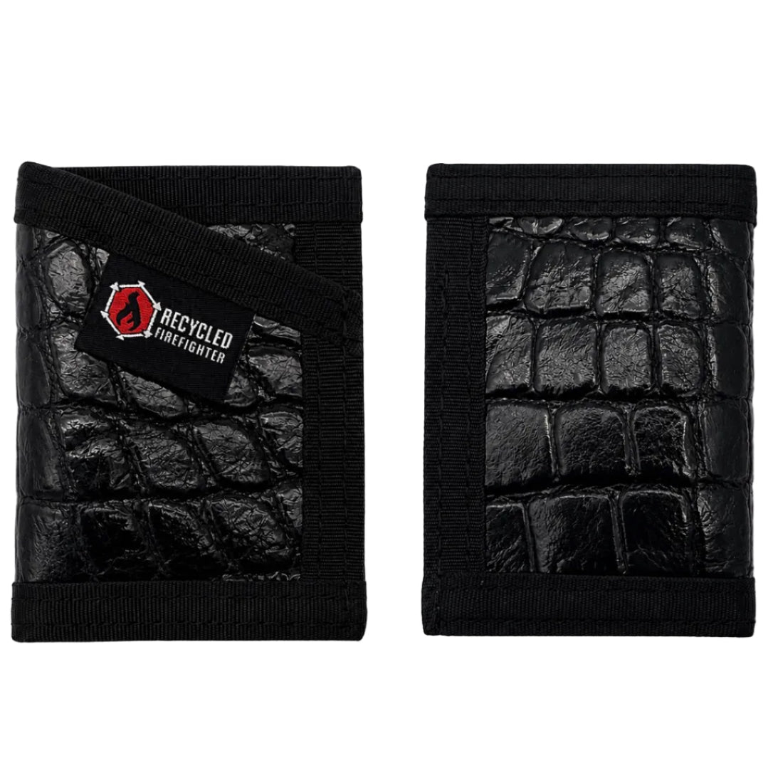 Sergeant Wallet - Slim Gator Edition by Recycled Firefighter