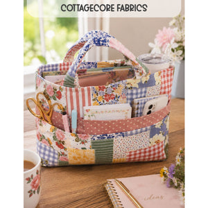 Detail view 5 of the Bible journaling organizer tote by Maypop House Designs