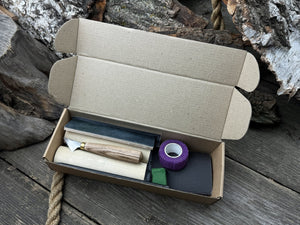 Gnome Carving Kit - Complete Starter Whittling Kit for Beginners, Adults, Teens, and Kids detail view by Sharky Forged Steel