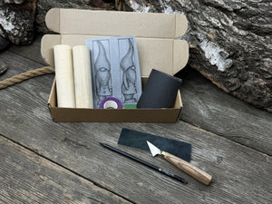 Gnome Carving Kit - Ideal for Beginners, Adults, Teens & Kids detail view by Sharky Forged Steel Tools