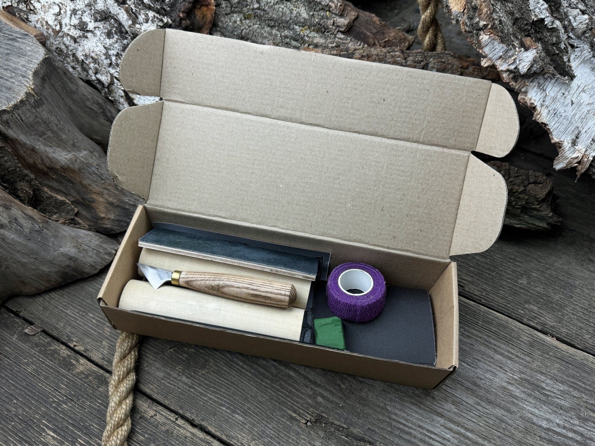 Gnome Carving Kit - Ideal for Beginners, Adults, Teens & Kids detail view by Sharky Forged Steel Tools