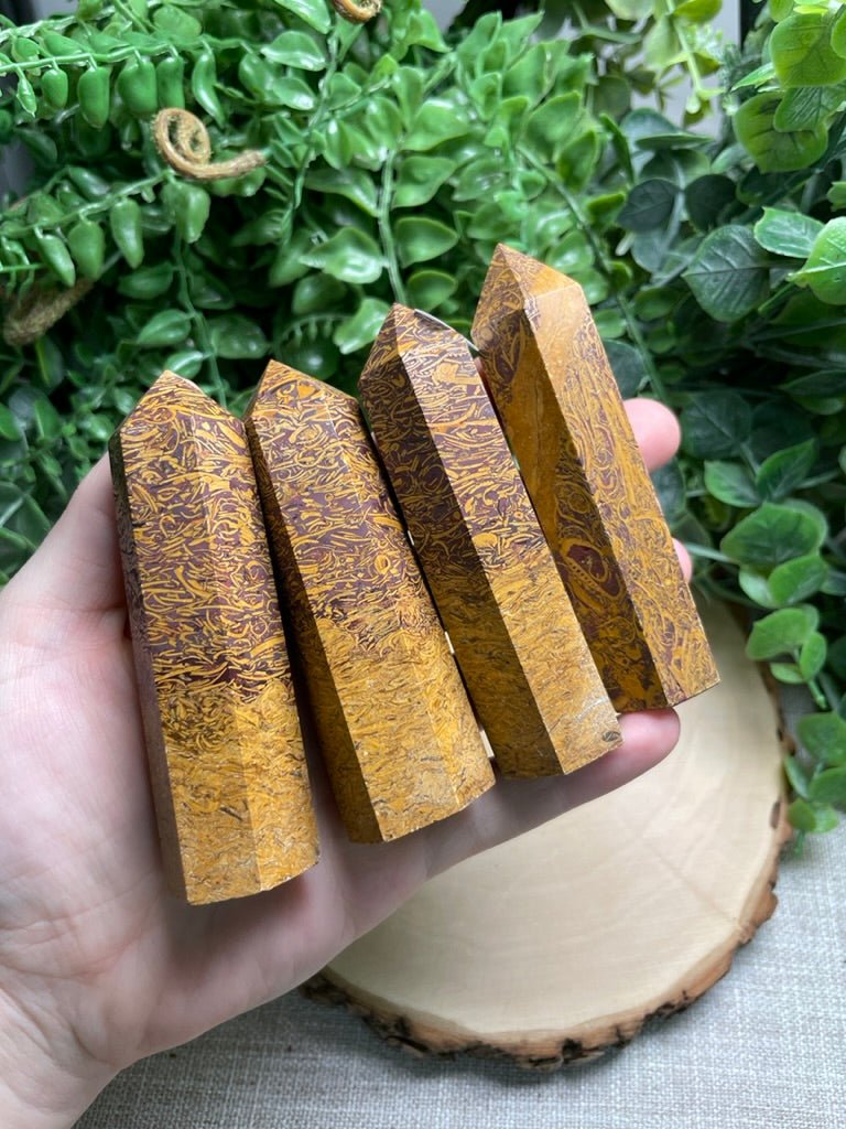 Golden Jasper Tower by Copper Ashes