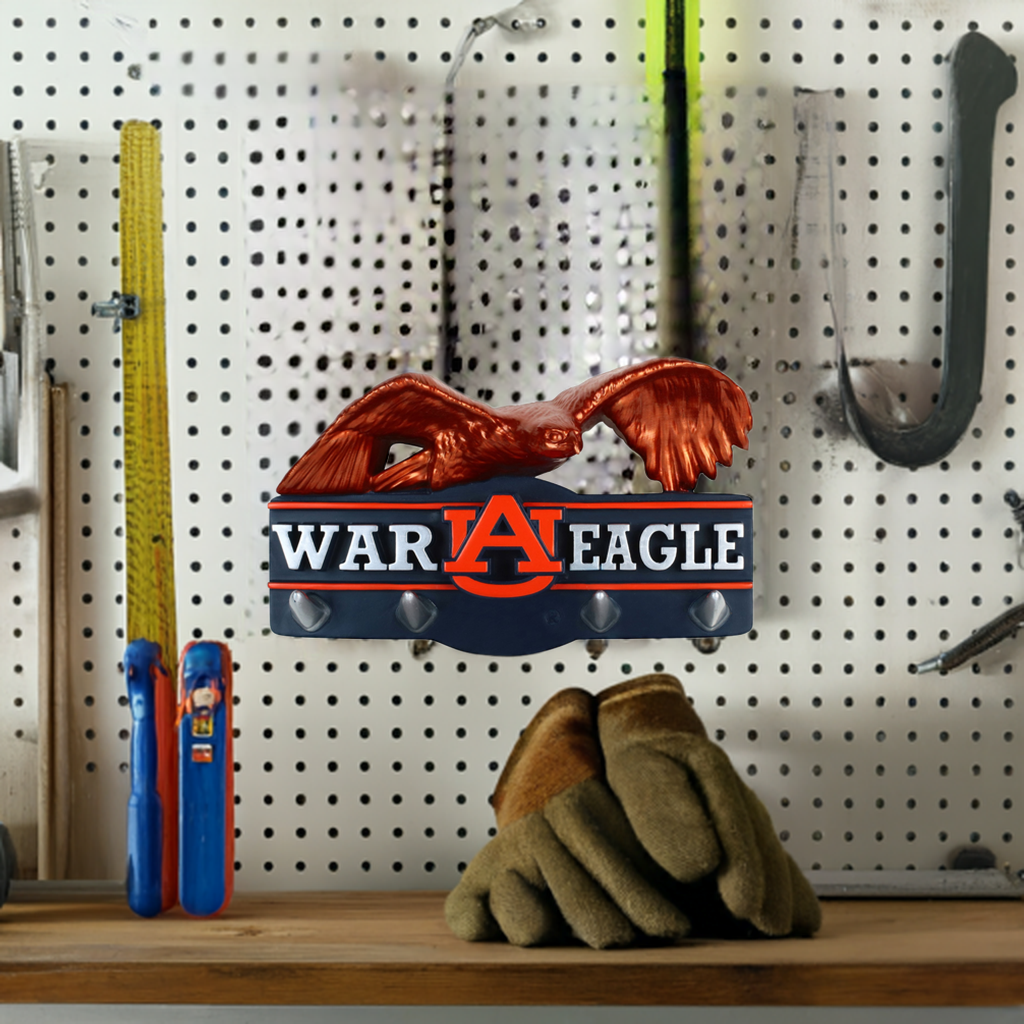 Auburn Tigers War Eagle Hook Rack alternate view 5