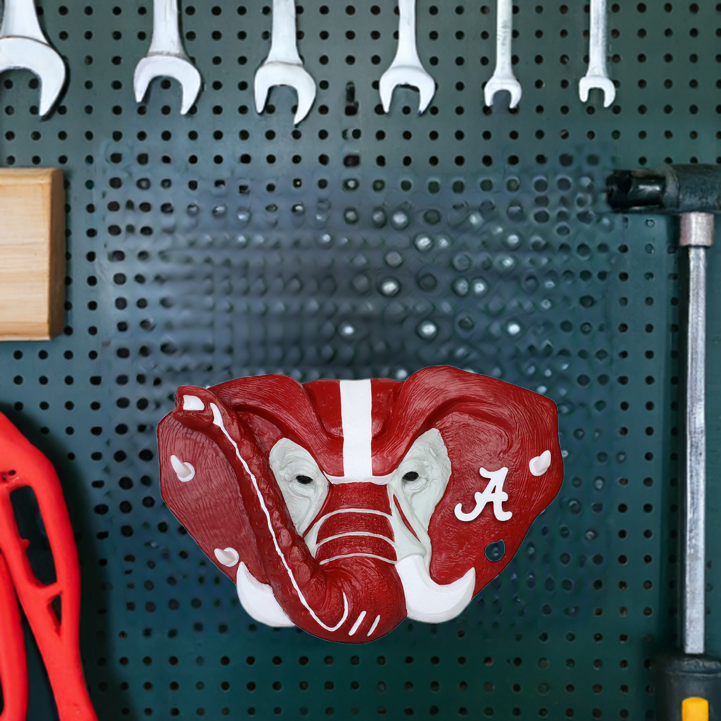 Alabama Crimson Tide Tusk Hook Rack alternate view 2