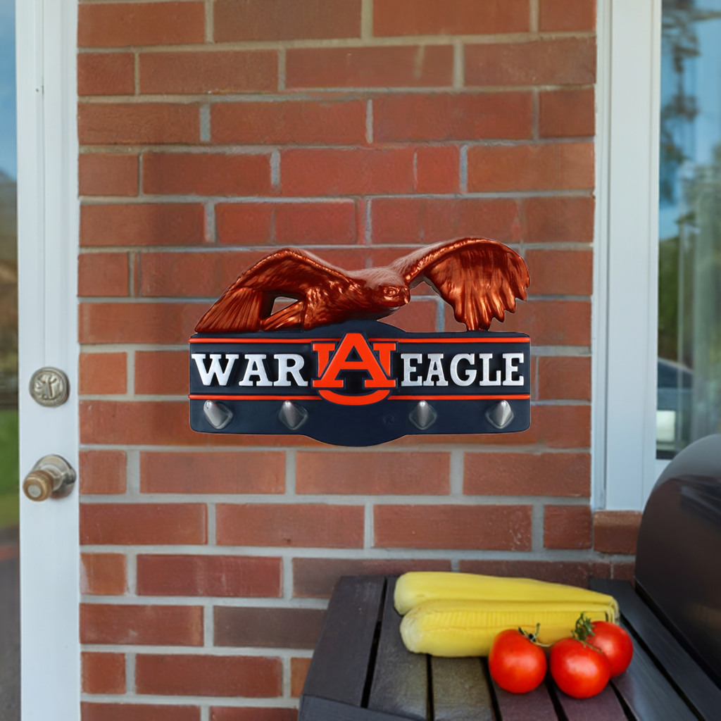 Auburn Tigers War Eagle Hook Rack alternate view 3
