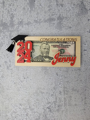 2026 Graduation Gift Money Holder detail view by EverLee Creations