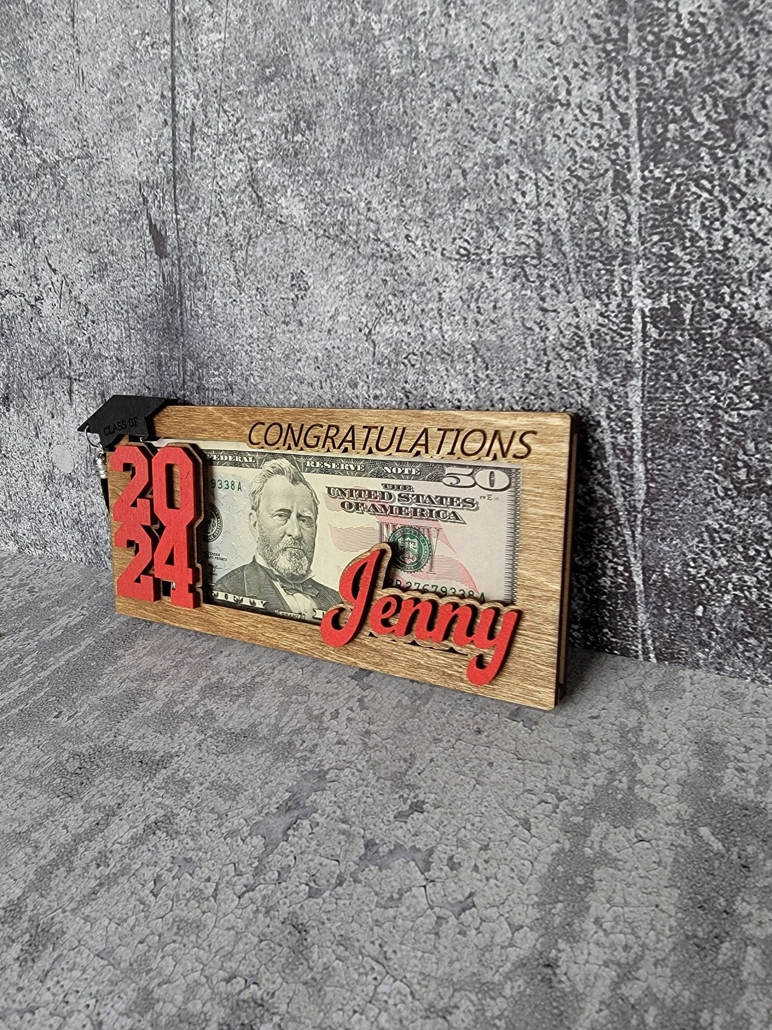 2026 Graduation Gift Money Holder detail view by EverLee Creations