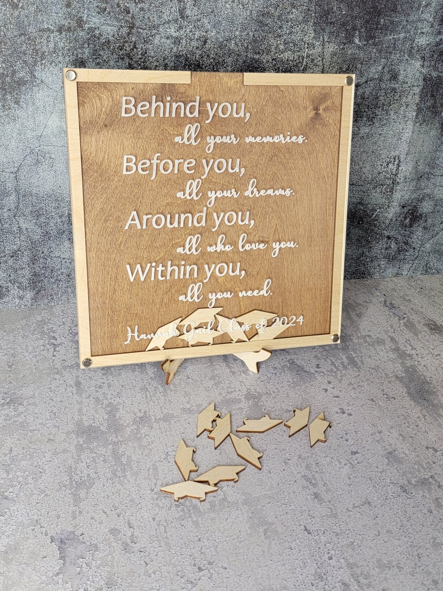 2026 Graduation Guest Book Alternative detail view by EverLee Creations