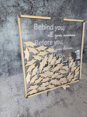 2026 Graduation Guest Book Alternative detail view by EverLee Creations