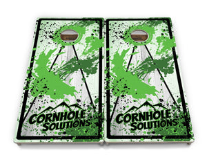Paint Splatter Cornhole Boards - Professional Tournament Series