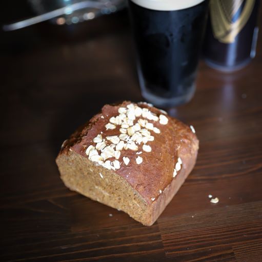 Traditional Irish Guinness Treacle Bread detail view by Two and a Half Irishmen - Traditional Irish Baking