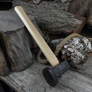 Hand-Forged Double Blacksmith's Hammer, 1.5 kg (3.3 lbs) by Sharky Forged Steel Tools