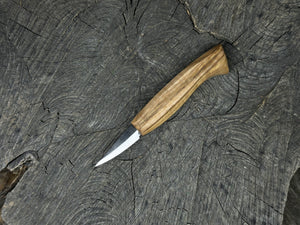 Skewed Detail Knife, Blade 5.5 cm (2.17 inches) detail view by Sharky Forged Steel Tools