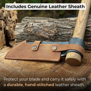 Hand-Forged Splitting Froe, Blade - 15.5 cm (6.1 inches) detail view by Sharky Forged Steel Tools