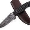 Handmade Bush-craft Knife Damascus Steel DK-0401 by JW SteelCrafts, Damascus knife detail photo 3