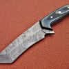 Handmade Bush-craft Knife Damascus Steel DK-0402 by JW SteelCrafts, Damascus knife detail photo 3