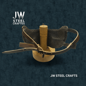 Handmade Metallic Half Face Mask | Golden Cast Art Mask for Display by JW SteelCrafts, masks detail photo 4