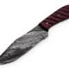 Handmade Witchcraft Knife Damascus Steel DK-0404 by JW SteelCrafts, Damascus knife detail photo 3